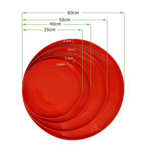 Gà trung chuyển Pan nhựa gà trung chuyển kích thước khác nhau thức ăn Pan tròn và vuông feeders cho gà - Product Image 5