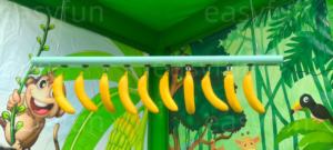 Easyfun Jeu gonflable d'extérieur attrape-la, jeu de chasse à la banane pour enfants, jeu de carnaval sur le thème de la <span class=keywords><strong>jungle</strong></span> - Product Image 6