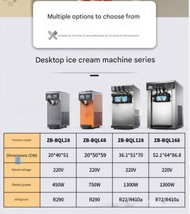 เครื่องทำไอศกรีมซอฟต์เสิร์ฟเชิงพาณิชย์ Spelor แบบอัตโนมัติ 3 รสชาติ สำหรับธุรกิจ - Product Image 4