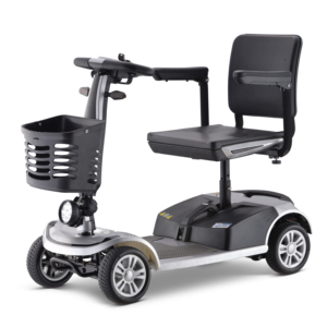 Scooter de Movilidad de Cuatro Ruedas con Motor de Escobillas, Aprobado por la CE, Capacidad de 136 kg, Especial para Uso en Exteriores - Product Image 1