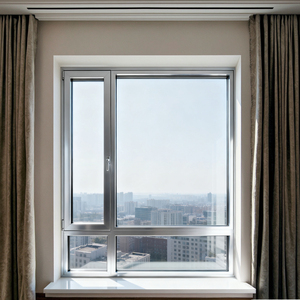 Tối giản đôi kính hợp kim nhôm cửa sổ nhiệt phá vỡ cách âm Cơn Bão ngang mở Swing năng lượng Sao - Product Image 4