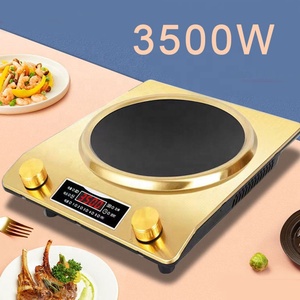 Cuisinière à <span class=keywords><strong>induction</strong></span> 3500w, boîtier en acier inoxydable, bouton de commande, cuisinière de chauffage à <span class=keywords><strong>induction</strong></span> de grande puissance - Product Image 2