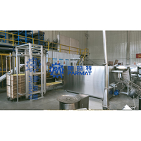 Nouvelle Ligne Commerciale de Pâtes 2025 – Machine Semi-Automatique à Spaghetti et Macaroni, Capacité 280-320 KG/H, Matériaux 304/Q235, En Vente