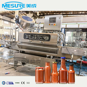 Cam şişe kavanoz Can kavanoz kapağı viskoz sıvı ketçap biber mayonez çikolata krem peynir domates sosu reçel macun doldurma cihazı - Product Image 4