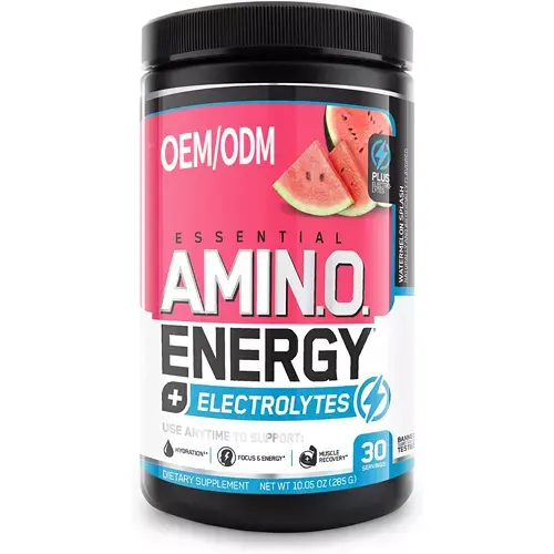 Amino Energie Bcaa Aminozuren Vriendelijke Groene Koffie Extract Energie Poeder, 300G Gearomatiseerd Aminozuur Bcaa Drinkpoeder