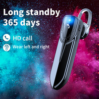 Casque Bluetooth Modèle stéréo Longue durée de veille Casque mono-oreille