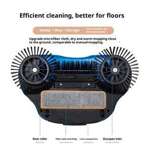 <span class=keywords><strong>Balai</strong></span> multifonctionnel en <span class=keywords><strong>microfibre</strong></span> Aurora Factories pour le nettoyage des sols à domicile, manche en acier inoxydable, tête de <span class=keywords><strong>balai</strong></span> en PP, manche <span class=keywords><strong>pliable</strong></span> - Product Image 5