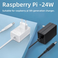 Chargeur d'alimentation HNT CE CCF de haute qualité en plastique ABS 24W 12V 2A avec câble de 1,2 mètre pour caméra LED