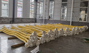 Recipiente de succión y descarga de lodos, planta de acero para astilleros, manguera de caucho resistente al desgaste, tubería de pulverización, tubería de cemento - Product Image 5