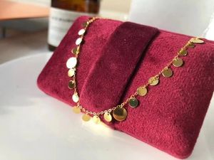 Chaîne de clavicule pour femme Xinfly en or 18 carats, longueur 45 cm, collier extensible rond en or AU750 pour anniversaire - Product Image 3
