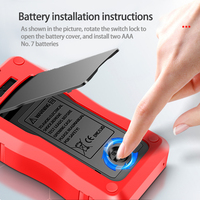 Multimètre numérique professionnel HD avec écran couleur Accessoire de test électronique bricolage