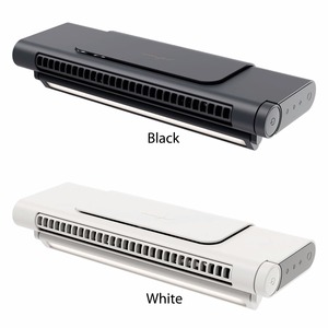 พัดลมแขวนคอมพิวเตอร์ไร้ใบพัดพร้อมไฟ 2000mAh พัดลมตั้งโต๊ะ ปรับความเร็วได้แบบไม่มีขั้นบันได เสียงเบา สำหรับโฮมออฟฟิศ - Product Image 1