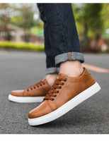 Nouvelles baskets blanches pour hommes, style coréen, rétro, tendance, pour étudiants, sport, décontractées, à lacets, solides, imperméables, durables, antidérapantes, taille 46
