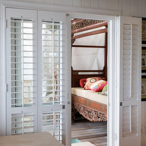 Vente d'usine personnalisée Volets de véranda Volets étanches à commande verticale Volets de penderie - Product Image 1