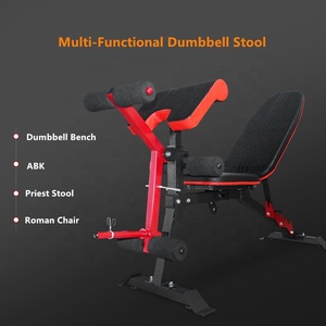 Đa Chức Năng Thiết Bị Tập Thể Dục Preacher Curl Isolated Barbell Quả Tạ Có Thể Điều Chỉnh Nghiêng Giảm Trọng Lượng Băng Ghế Dự Bị - Product Image 5