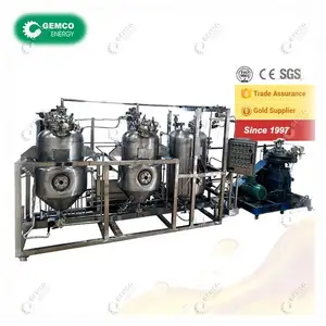 Industry Leading Laboratory Mini Soybean Edible Small Oil Refinery for Refining Crude Cooking Coconut,Palm,Sunflower Seed,Nuts