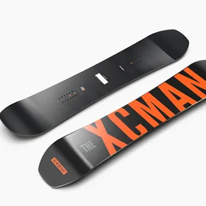 Hot Selling Custom ized Logo Skifahren Sport Reverse Camber Design Kohle faser Snowboard