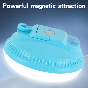 Lampe de camping LED magnétique, lampe de secours, longue durée de vie de la batterie, grande capacité, pour extérieur, murs, stands de marché nocturne, en PP, garantie 1 an - Product Image 3