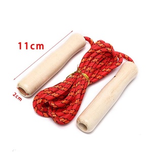 Haute qualité croix marque privée pas cher exercice Fitness boxe éclairé femme <span class=keywords><strong>sauter</strong></span> Nylon vitesse poignée <span class=keywords><strong>corde</strong></span> <span class=keywords><strong>à</strong></span> <span class=keywords><strong>sauter</strong></span> en bois - Product Image 2