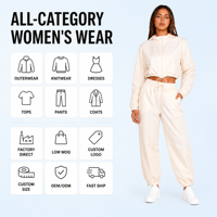 Ensemble 2 pièces de protection solaire UPF50+ pour femmes : veste courte à capuche et pantalon à cordon de serrage avec ourlet ajustable, survêtement anti-UV pour l'extérieur, ODM