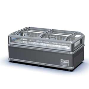 Kenkuhl siêu thị ngực đảo hiển thị tủ đông AHT Paris đảo tủ đông tủ đông sâu máy nén giá - Product Image 2