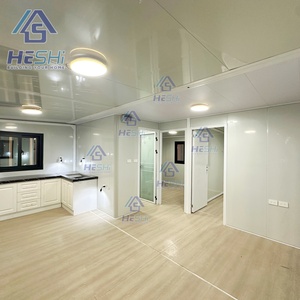 Steel Structure 40Ft 20Ft Prefab Expandable Container House 1 2 3 4 5 Bedroom Foldable Bathroom Mobile Home Granny Flat - Product Image 6