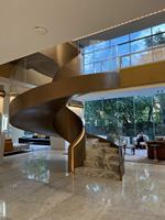 Escalier rotatif en acier inoxydable personnalisé HZ, escalier moderne pour appartements, villas, hôtels