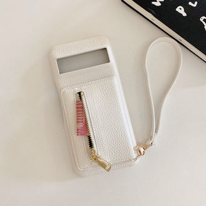 เคสโทรศัพท์แบบกระเป๋าสตางค์หนัง PU ป้องกันการตก สำหรับ Google Samsung พร้อมขาตั้ง ช่องใส่บัตร และซองใส่ - Product Image 1