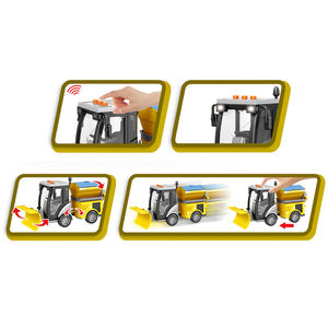 2023 החדשים החדשים של ילדים 1/16 רכב צעצוע רכב רכב אינרציאלי שלג עם מוזיקה קלה - Product Image 5