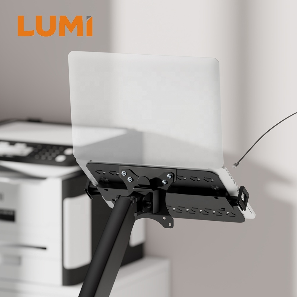 NBH11-1E <strong>12</strong>"~18" 9kg Universal <strong>Laptop</strong> Holder for Monitor <strong>Arms</strong> <strong>Laptop</strong> Riser Accessories VESA Adapter Component