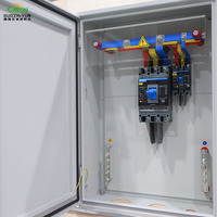 Ensemble complet de boîte de distribution d'énergie triphasée murale 320A pour l'alimentation électrique des entrepôts industriels, panneau de protection