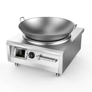 Low Price Microcomputer Control Scratch Resistance Hot Pot Aluminum Alloy Induction Cooker Cookerr