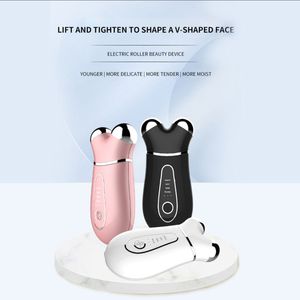 เครื่องนวดหน้าไมโครเคอร์เรนท์แบบชาร์จ USB ลูกกลิ้งยกกระชับใบหน้าด้วยไฟฟ้า ลดริ้วรอย บำรุงผิว - Product Image 3