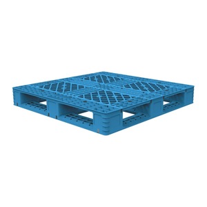 Xinding Plastics Plastic Pallet Grid <b>Pattern</b> 4 Way Entry Injection Molded For Warehouse Storage - Product Image 1