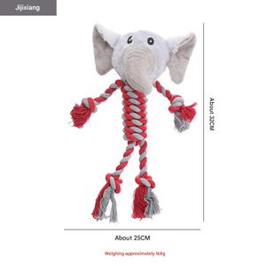 Juguetes de Cuerda Ecológicos para Perros, Juguetes de Peluche para Masticar, para Perros Pequeños y Medianos, Cachorros, Duraderos, Interactivos, para Jugar a Tirar, para la Limpieza Dental - Product Image 6