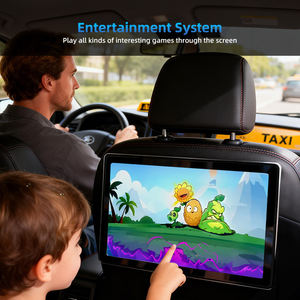 Écran de divertissement pour sièges arrière 13,5 pouces <span class=keywords><strong>4K</strong></span>, écran de voiture, téléviseur tactile, Wifi, USB, FM, éclairage ambiant, moniteur d'appuie-tête de voiture Android - Product Image 3