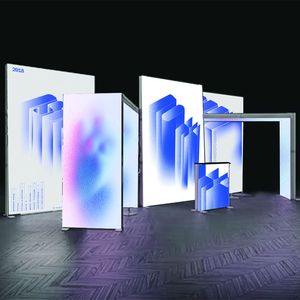 Stock limité 20x10ft 10x10ft Expo & Exhibition Cabine à cadre en aluminium, affichage Lightbox pour salon, prêt à expédier <span class=keywords><strong>aujourd</strong></span>'<span class=keywords><strong>hui</strong></span> - Product Image 4