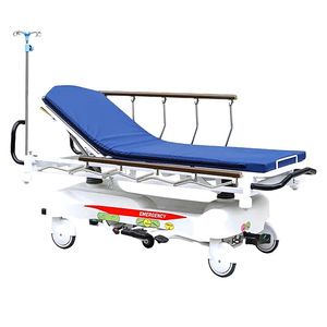 Carro de transporte hidráulico de lujo MJY-2 con plataforma elevadora, altura ajustable, para emergencias, para UCI y cuidado en residencias de ancianos - Product Image 1