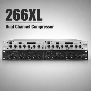 Compresseur-limiteur métallique double canal SONO avec filtre anti-bruit 266XL/266XS/166XL/166XS pour les performances sur scène et l'enregistrement en studio - Product Image 1