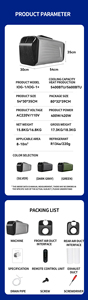 Fabriek Maatwerk Elektrische Ac 220V 110V Mini Draagbare Airconditioner Mobiele Compressor Kleine Huis Airconditioner Voor Hotel - Product Image 6