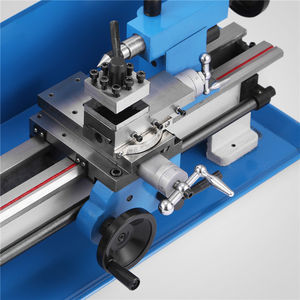 Torno CNC de alta tecnología de fábrica, máquina de Metal de 550W, torno Variable, nueva máquina de torno Manual convencional China - Product Image 6