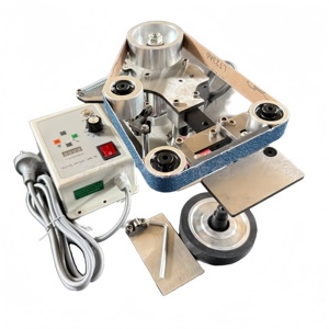 Bán Hàng Trực Tiếp Cấp Công Nghiệp Ngang Dual-Sử Dụng Nhỏ Điện 220V Vành Đai Mài Mòn Máy Xuất Khẩu 550W Thép Không Gỉ - Product Image 1