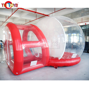 Giáng sinh Inflatable khổng lồ snowglobe Kích thước con người Quả cầu tuyết thổi lên bơm hơi khổng lồ Tuyết Quả Cầu - Product Image 5