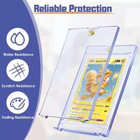 Support magnétique Ultra Clear Pro One Touch pour cartes Pokémon de taille standard avec protection UV et fonction support