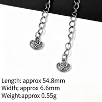 Accessoires de mode rétro DIY : Pendentif cloche, feuille de bambou, caractère Fu, pièce de monnaie pour bracelet