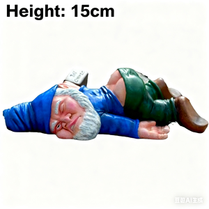 Custom Grappige Ondeugende Dronken Kabouter Ornamenten Hars Ambachten Voor Villa Tuin Decoratie - Product Image 6