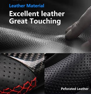 Volante de Fibra de Carbono Forjado para Land Rover Range Sport <span class=keywords><strong>sv</strong></span> Discovery 3 110 Defender <span class=keywords><strong>Velar</strong></span> Evoque 2018 - Product Image 4