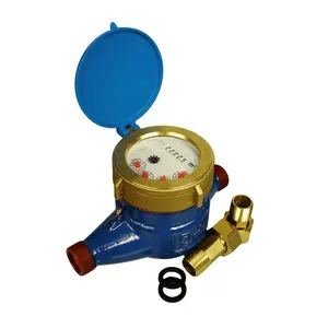 Compteur de débit d'eau mécanique, appareil multi-jet pour mesurer la consommation d'eau, 10mm 15mm 20mm, chine