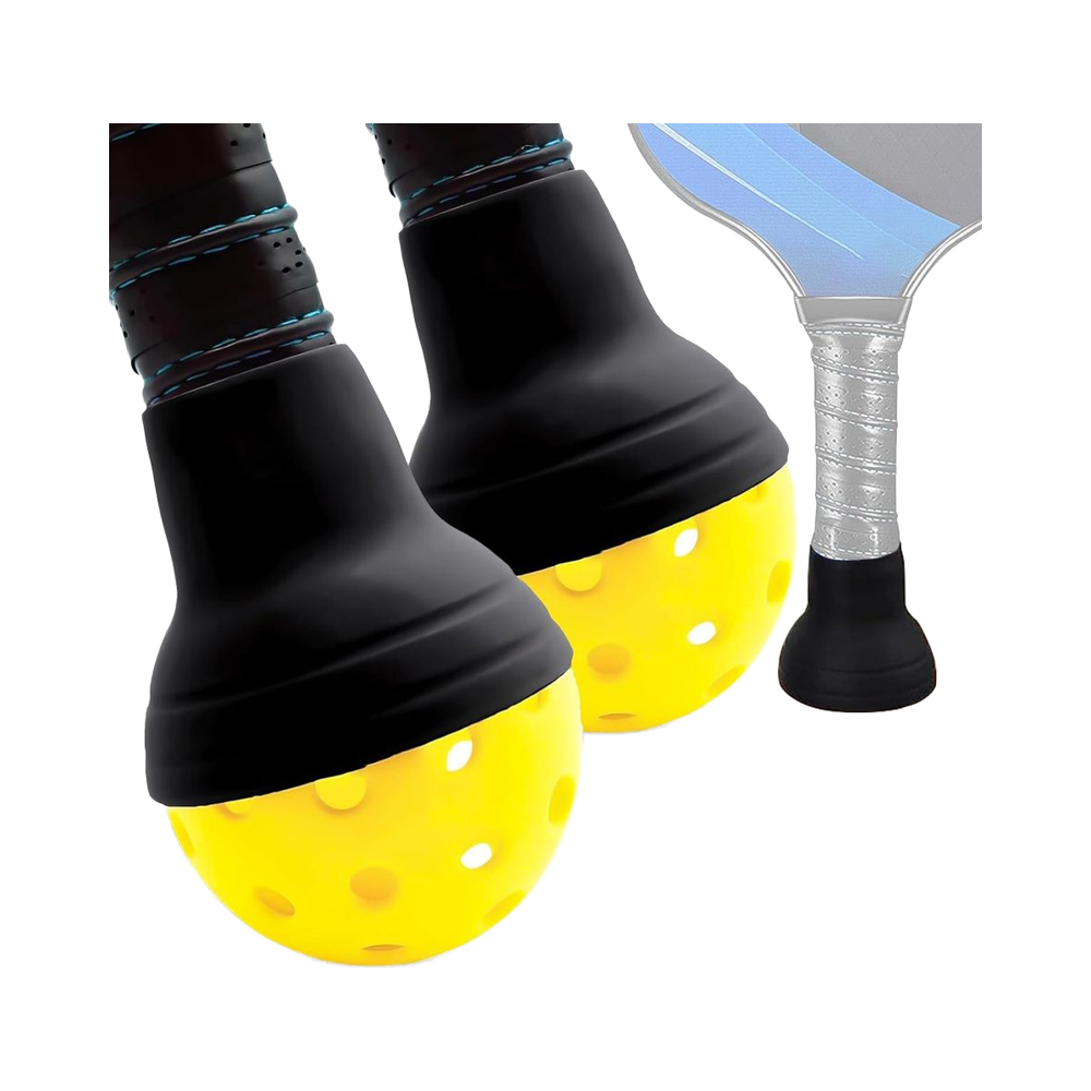 MOZKUIB Eco-friendly Round Suction Cup for Pickleball Players USAPA Approved Easy Ball Pickup Custom Paddle Training Accessory