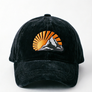 Gorras de Béisbol Verdes de Terciopelo Cálido, Gorra de Béisbol de 5 Paneles con Visera Curva Personalizada, Gorras Cálidas y Suaves para Exteriores - Product Image 4